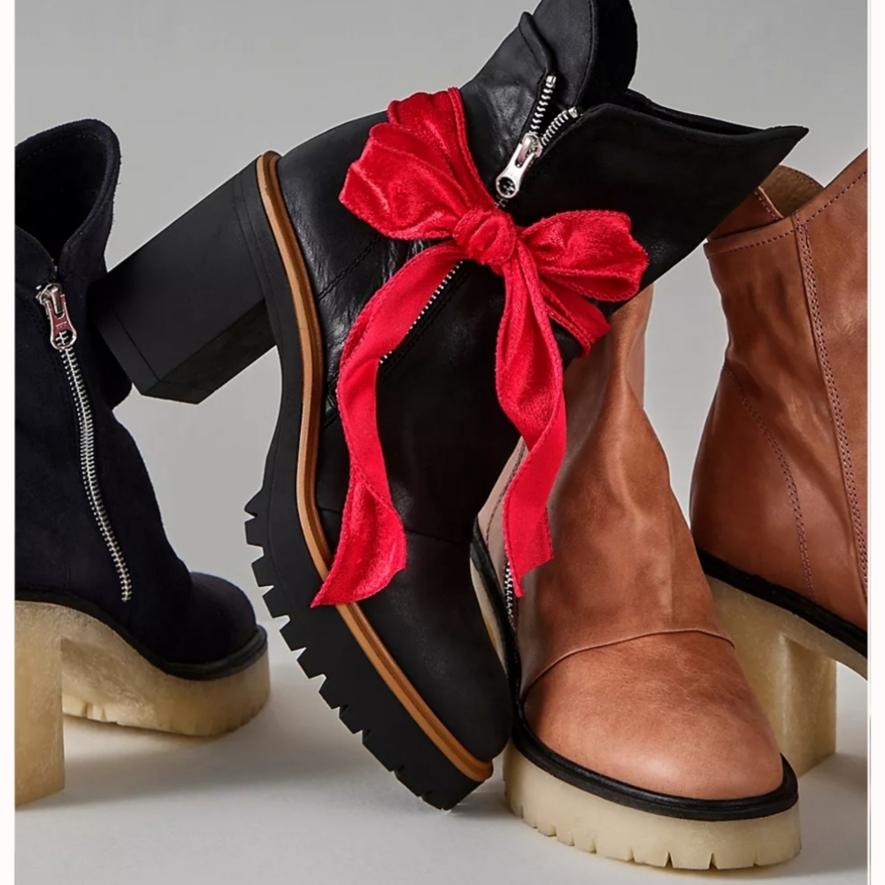 Free People Jack Zip Ankle Boots Size 10 - Picture 9 of 9